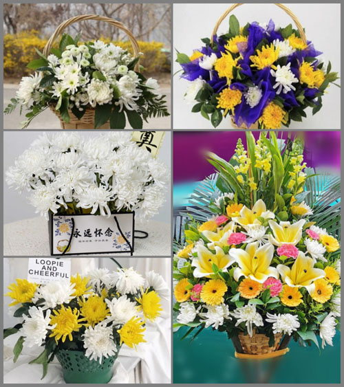 四川成都双流区胜利镇桂花村白事提篮配送